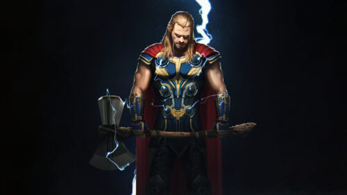 Thor with Stormbringer