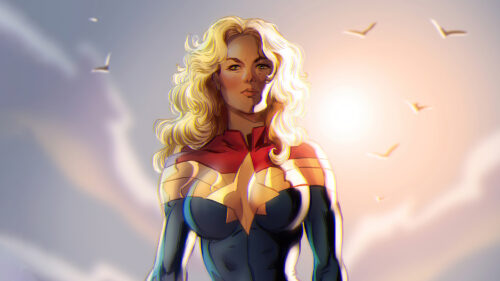 Captain Marvel HD Wallpaper