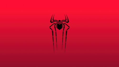 Spider-man Symbol in Red